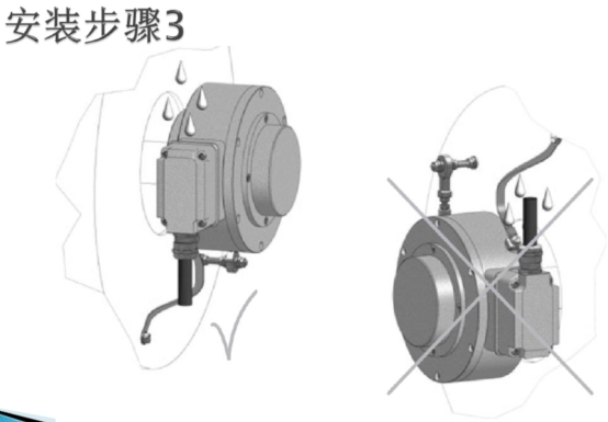 旋轉編碼器力矩臂安裝步驟三